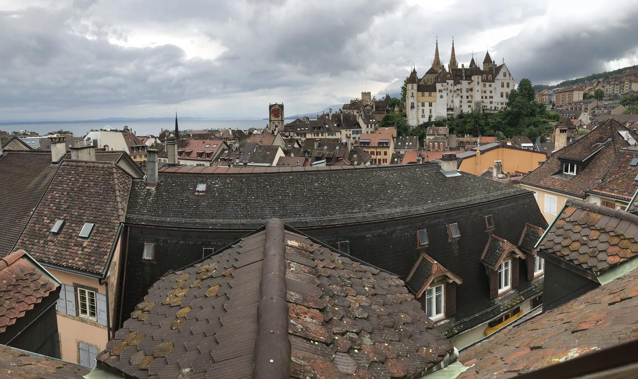 Luxury Duplex Vue Chateau Невшатель Экстерьер фото